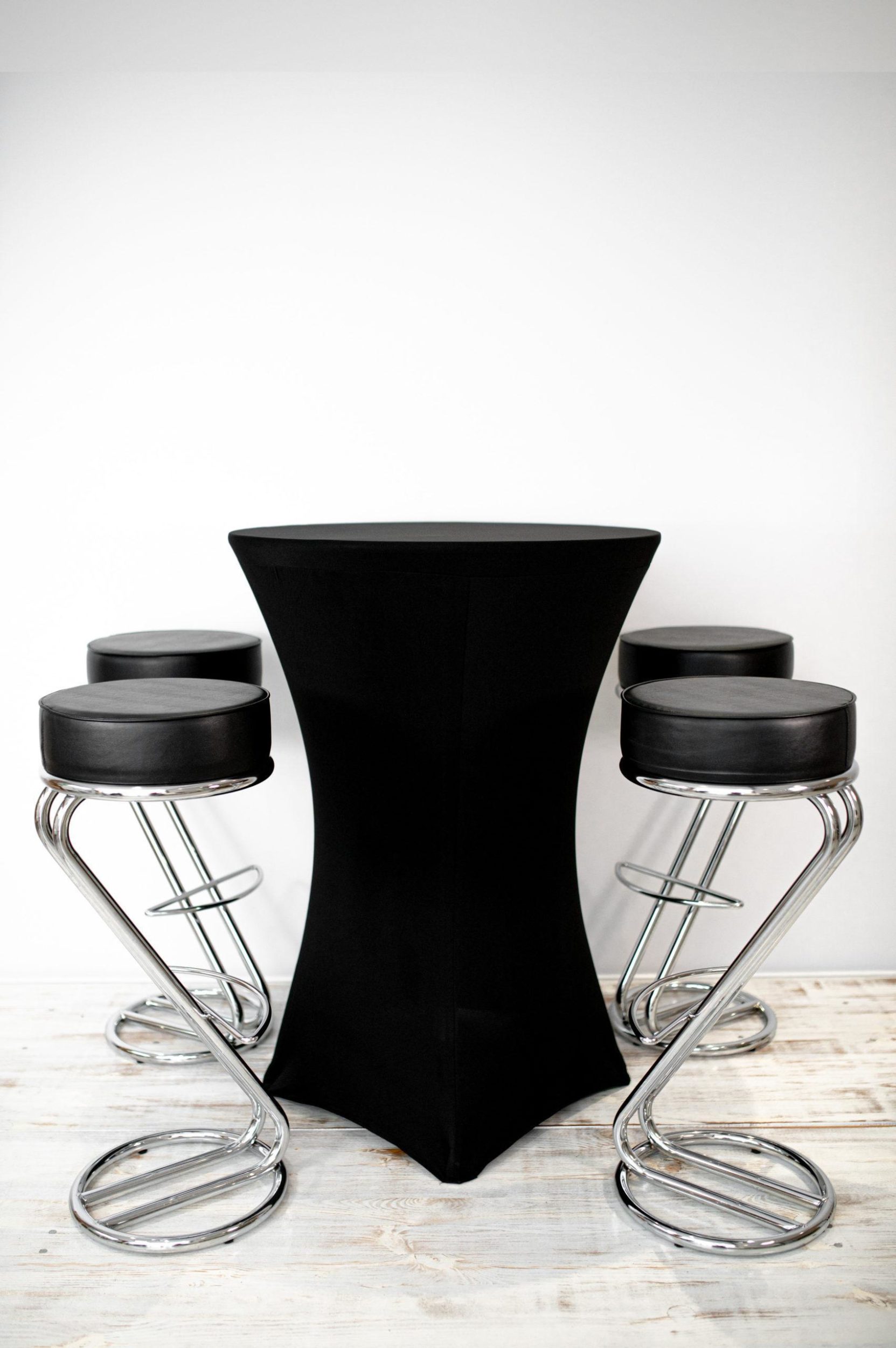 Tabouret Zeta en noir – Image 3